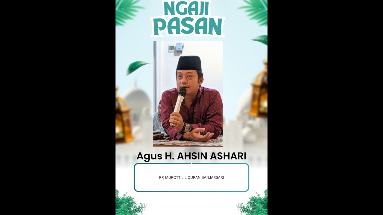 🔴 | LIVE Agus H Ahsin Ashari | kitab al mawa'izh fil al hadits al qudsiyyah.