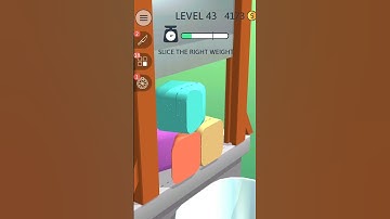 funny ASMR Slicing Max level gameplay