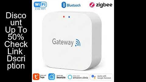 Tuya Smart Life Multi-mode Gateway Smart Home Automation Hub ZigBee WiFi Bridge Bluetooth Mesh Voice