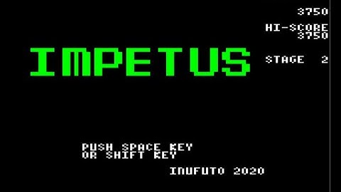 Inufuto Impetus BBC Micro graphical version work in progress 16 February 2025