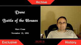 Dune 2 Design Doent - Dune Battle Of The Houses Marc Cram, Westwood Studios, 1991