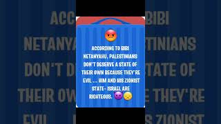 Netanyahu needs a better understanding of good and evil 😈