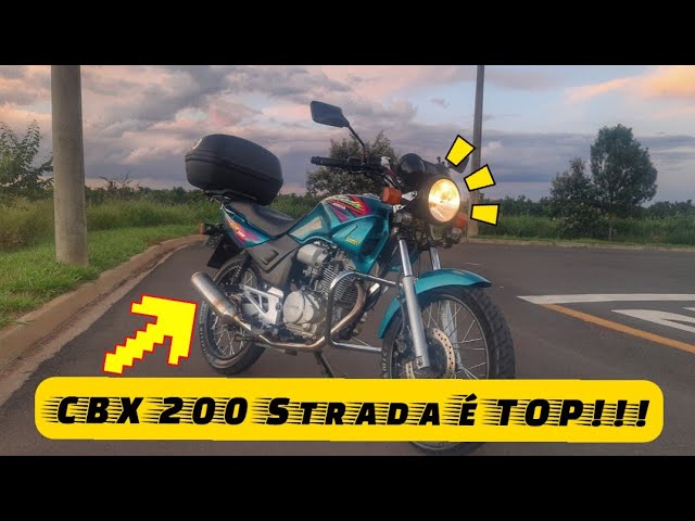 Motocicleta Honda CBX 200 STRADA ano 2000 (19608)