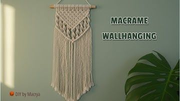 Macrame Wall Hanging Tutorial | Easy for Beginners