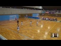 5日 ハンドボール女子 国体記念体育館Cコート 屋代×和歌山商業 1回戦 1