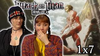 WHAT IS IT | Attack on Titan | 1x7 Reaction | Small Blade: The Struggle for Trost, Part 3 | DUB