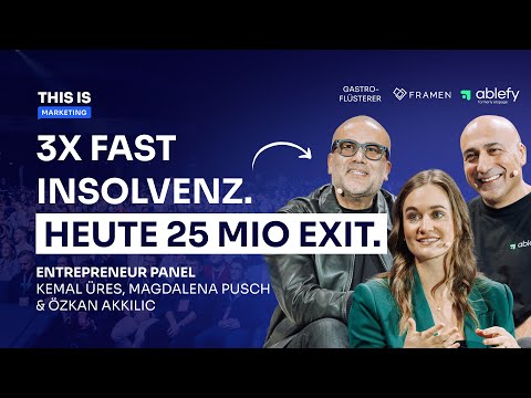 Entrepreneur Panel: Was dir niemand über Unternehmertum sagt – mit FRAMEN, ablefy & Gastroflüsterer