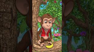 Monkey Life in Jungle 🌿 | Full Comedy Vlog 😄 #cartoon #monkey