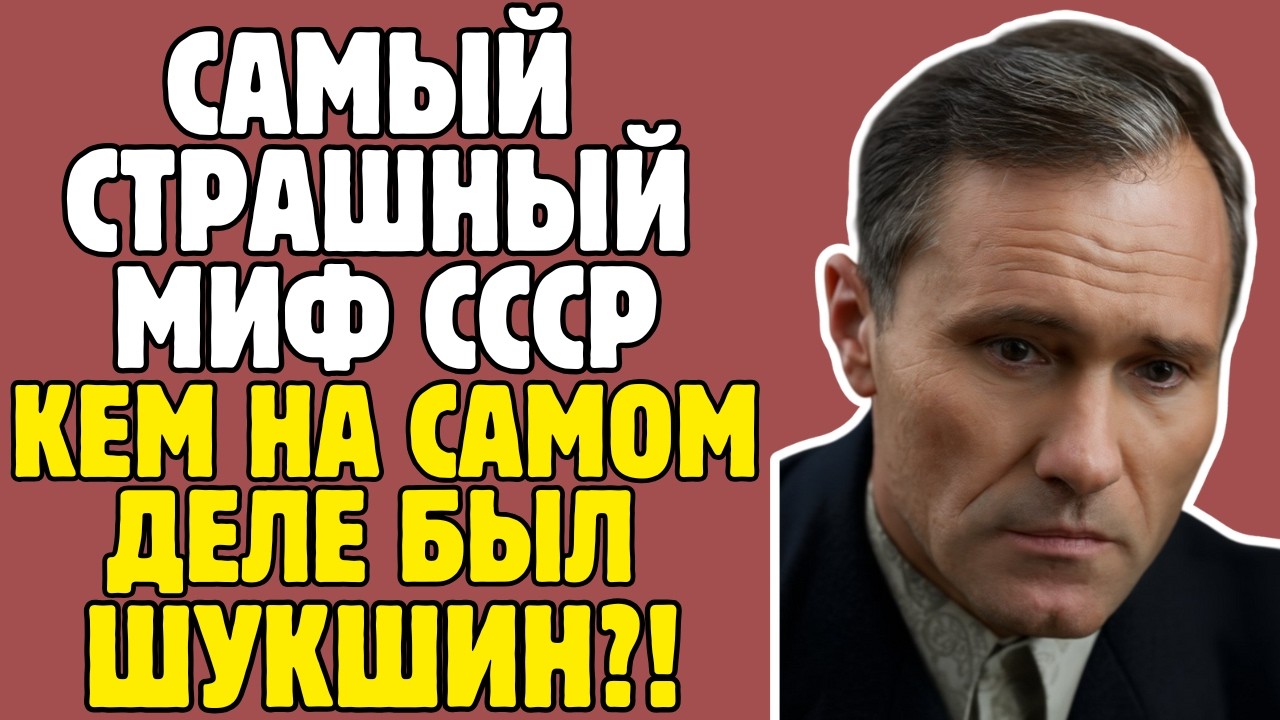 ШУКШИН - МИФ НАРОДНОГО ПИСАТЕЛЯ: отец РАССТРЕЛЯН, КГБ следило 42 года, ИНФАРКТ в 45