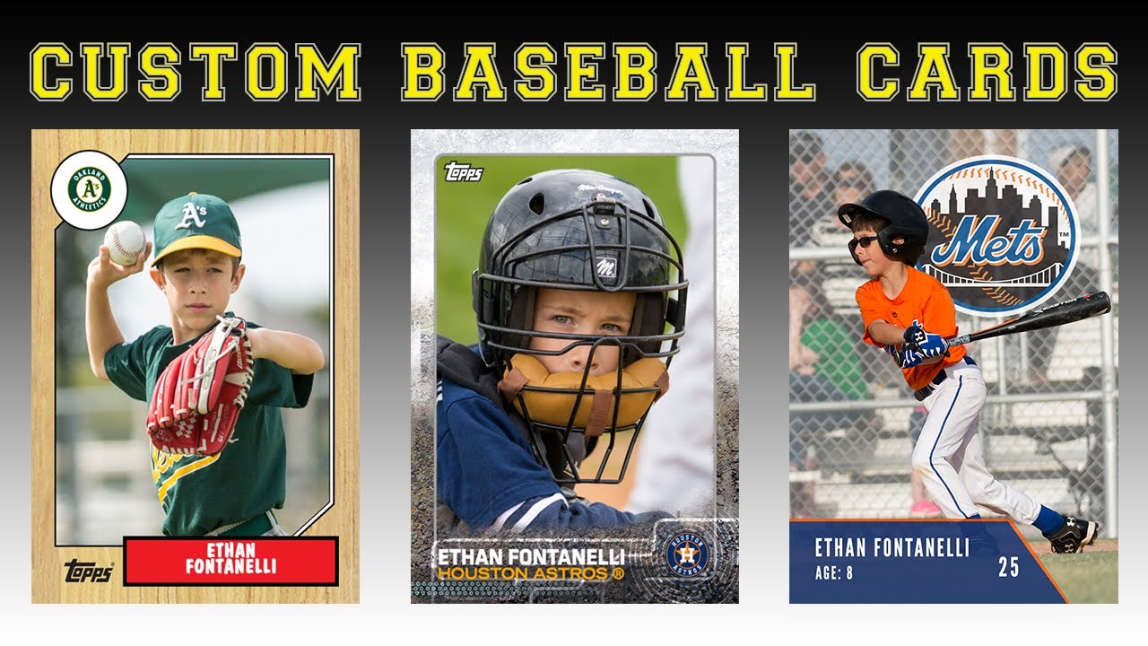 trading mlb card maker app