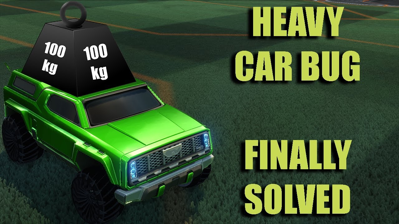 Heavy Car Bug Workaround Priority Fix Rocket League YouTube