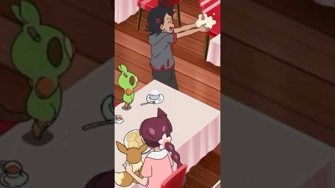 Goh being very excited 