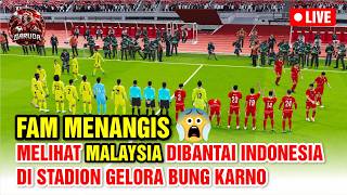 Timnas Malaysia Datang Dengan Kesombongan Ke Gbk Endingnya Mereka Pulang Dengan Tangisan Malu