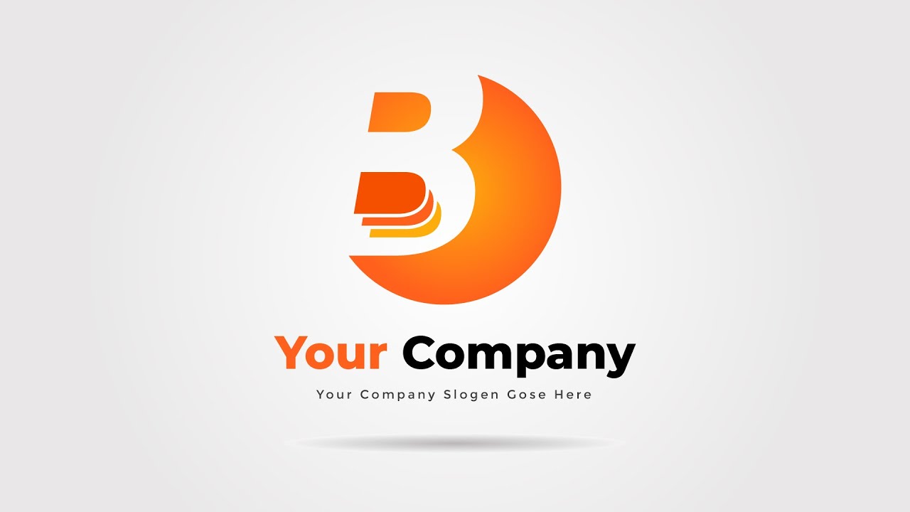 How to Make B Character Logo in Adobe Illustrator CC - YouTube