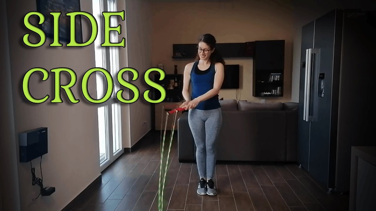SIDE CROSS jump rope tutorial in italiano YouTube