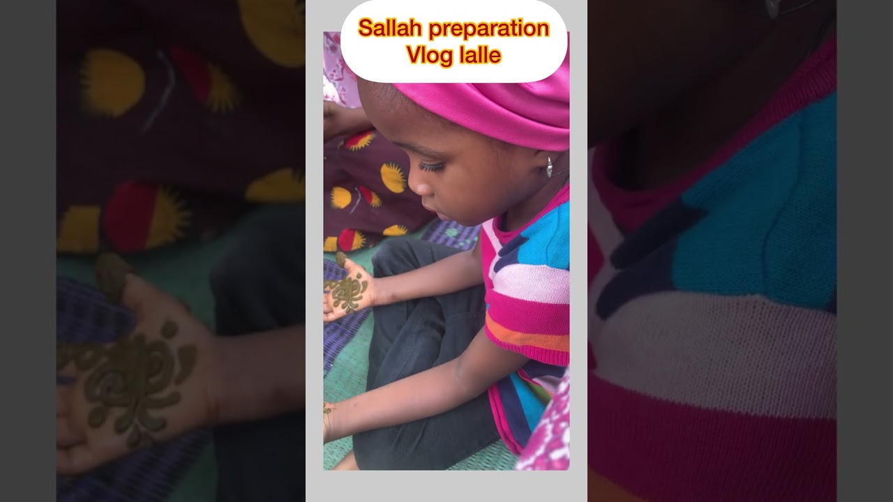 Sallah preparation vlog  || henna video in kano
