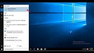 How to find classic Internet Explorer on Windows 10