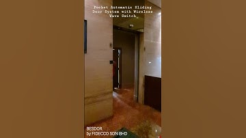 Pocket Type Automatic Sliding Door System - by Fidecco www.fidecco.com