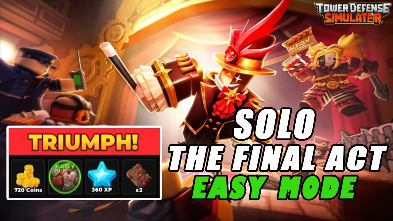SOLO THE FINAL ACT TRIUMPH EASY MODE [TDS XMAS EVENT] || TOWER