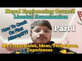 Nec license exam  my experiences preparations ideas techniques  part i 