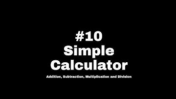 #10 Program Of Simple Calculator In Java | Calculator In Java  | MyProParadise