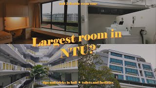 NTU Hall 5 Double Room Tour // University Dorm Tour