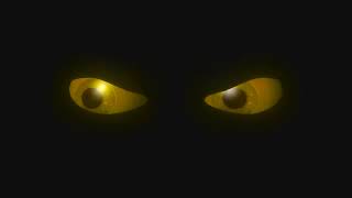 BACKGROUNDS - Halloween - Spooky Eyes Sneaking -  Eyes for Halloween Yellow  3