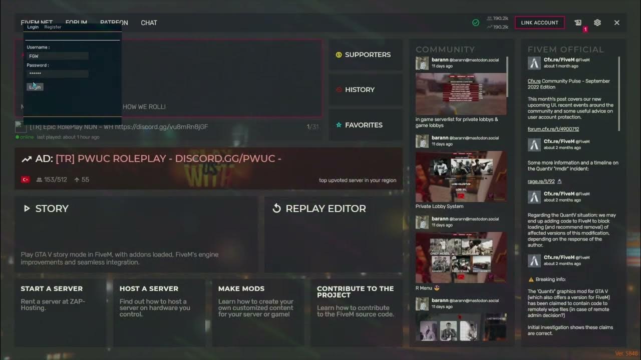 Fivem dll eulen d3d10 dll booster menu youtube