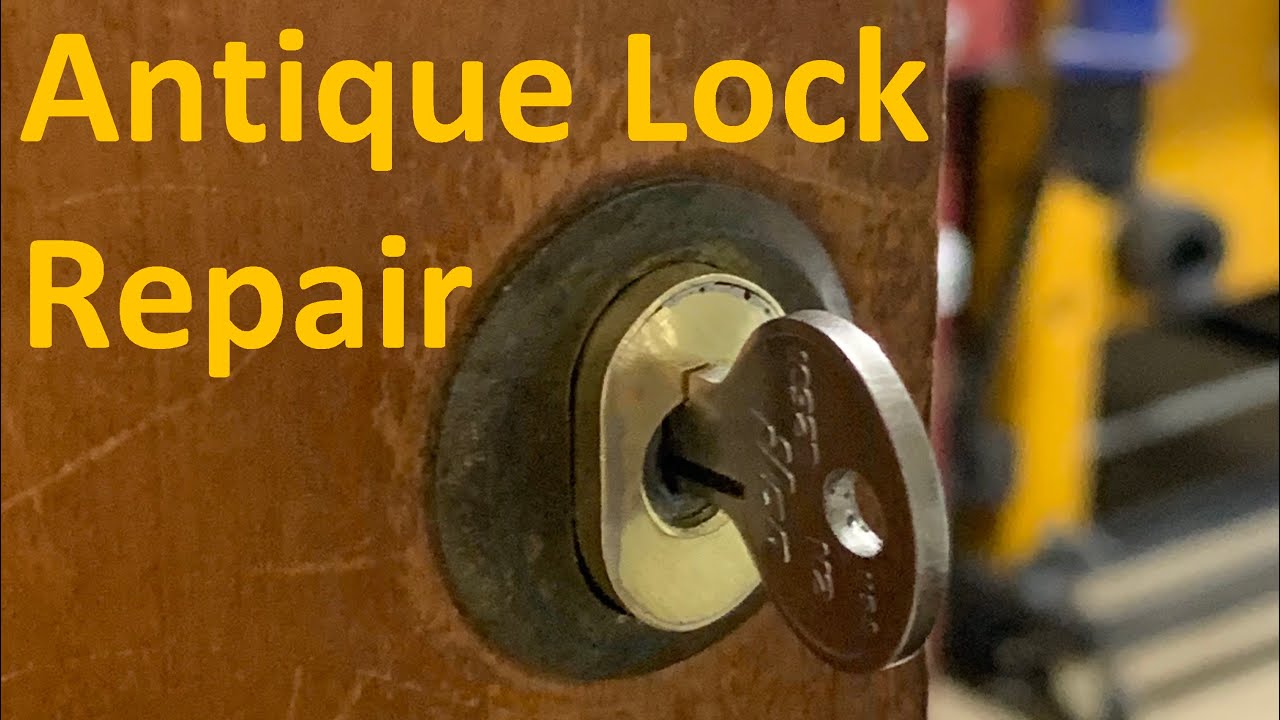 Antique Dresser Lock Repair YouTube