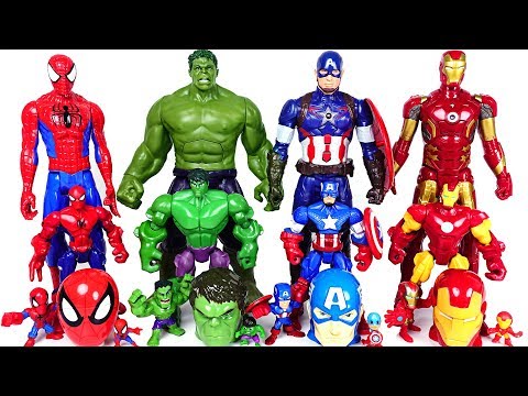 Marvel Avengers bigger and smaller transform rush! - DuDuPopTOY