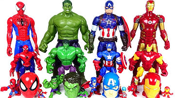Avengers bigger and smaller transform rush! - DuDuPopTOY