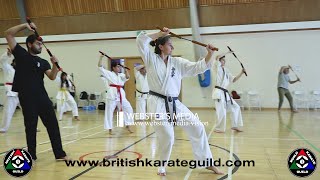 BKG Kyokushin Beginner's Nunchaku Course 😍🥋 #kyokushin