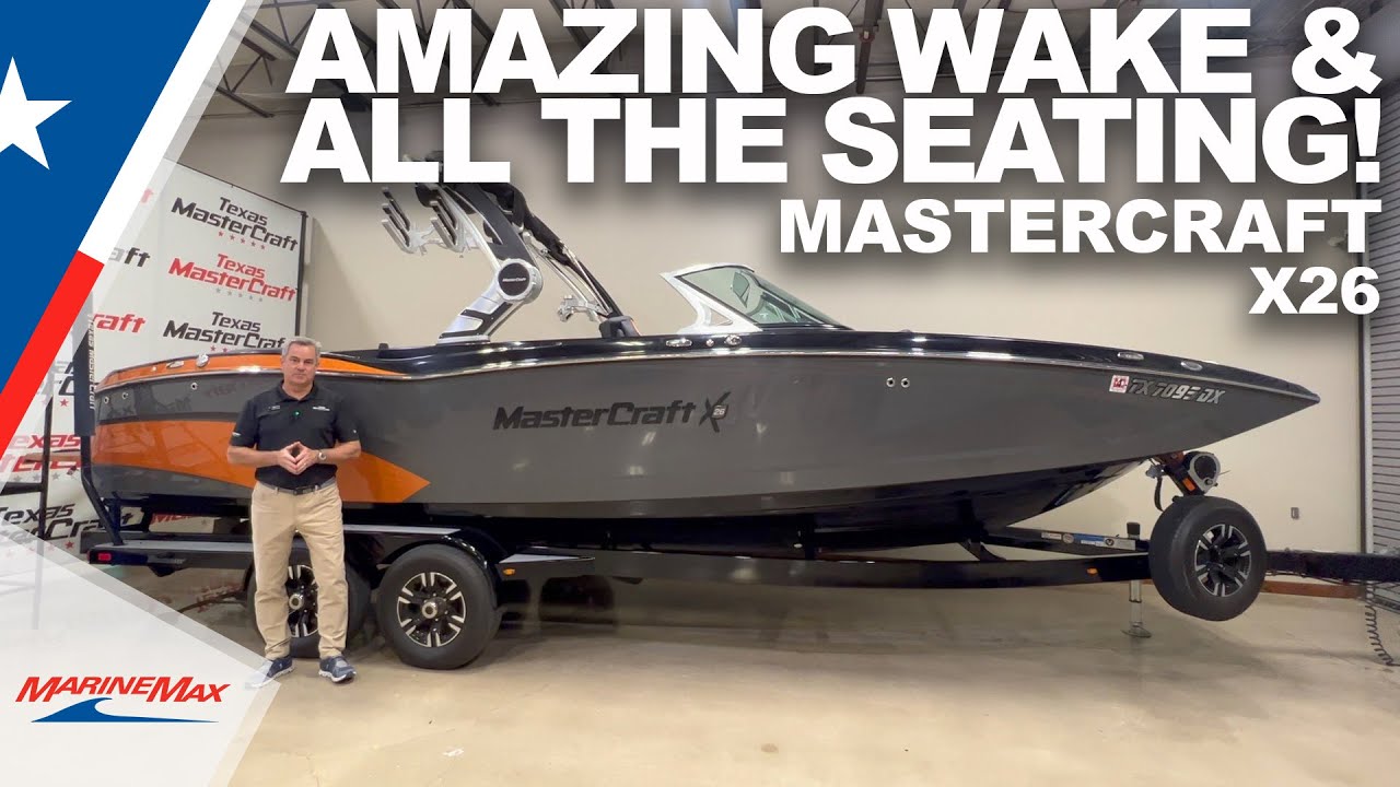 2017 MasterCraft X26 | MarineMax Texas MasterCraft