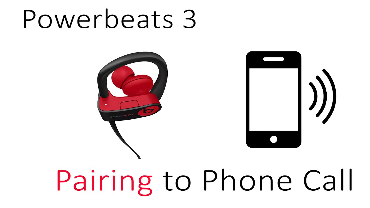 how to connect powerbeats3 to phone