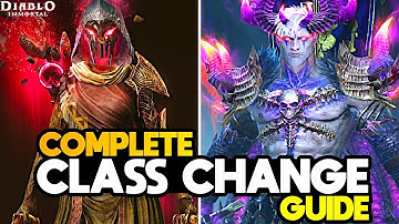 How To Effectively Transition to a NEW Class in Diablo Immortal - Class Change Guide
