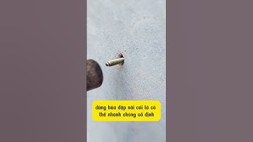 Tắc kê nở sắt chắc chắn, sử dụng dễ dàng tiện lợi