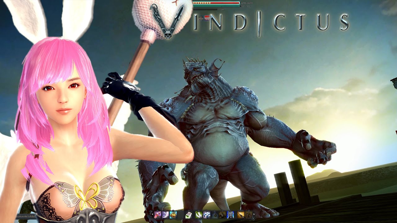 [Vindictus] Evie Staff ลุยดัน Rocheste by Sea Muir - YouTube