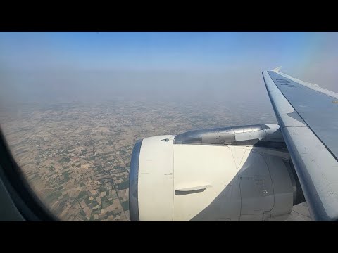 Landing At Lahore Airport Pakistan International Airlines PIA 