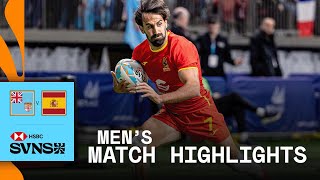Spain SURVIVE a late FIGHTBACK 💪 | Fiji v Spain | HSBC SVNS Vancouver 2026 | Match Highlights