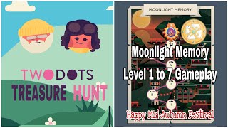 Two Dots Moonlight Memory Level 1 to Level 7 Gameplay