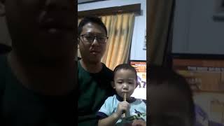 Aldrich what do you want? 😂 eat? Sleep? Laugh? Play? 9Gag