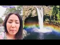 【ハワイ】 【満月Full Moon 🌕】Upper Rainbow Falls, Hi レインボーの滝源泉