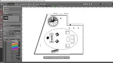 How to turn on and off your CAD file in Dialux evo