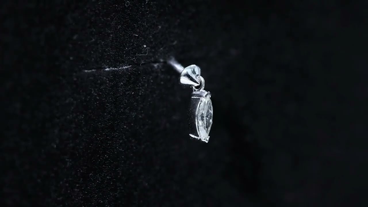 1/4 CT Marquise Diamond Solitaire Earring for Tragus Piercing