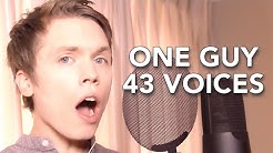 One Guy, 43 Voices (with music) - Roomie