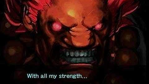 Capcom VS SNK Pro Akuma (Gouki in Japan) Intro