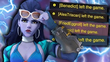 Making the enemy team RAGE QUIT as Widowmaker in Overwatch 2
