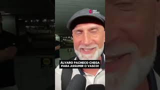 O MISTER DO VASCO CHEGOU! ÁLVARO PACHECO FALA PELA PRIMEIRA VEZ COMO TÉCNICO DO CRUZMALTINO! #shorts