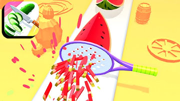 Perfect Slices 🔪🥒🥕 All Levels 58-59 Gameplay (iOS,Android)