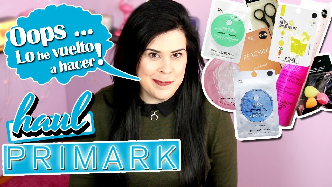 HAUL Primark de BELLEZA: COSMÉTICA COREANA y MAQUILLAJE ECONOMICO